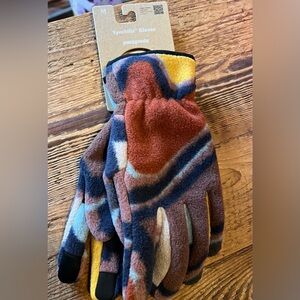 Women’s NWT Patagonia Synchilla Dulse Mauve fleece gloves size M